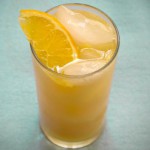 Green Tea and Orange Juice with Ginger. A  Hangover Remedy